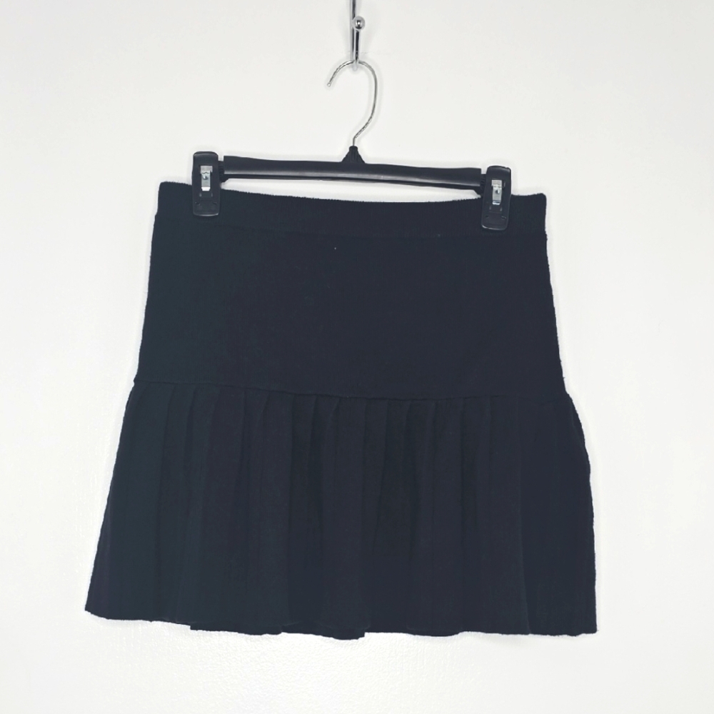 Freshmen 1996 Knitted Elegant Black Women's Skirt New Without Tags